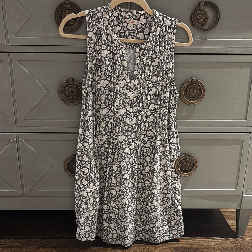 Faherty Isha dress in floral print
